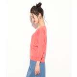 【UVカット】ひんやりVネック7分袖プルオーバー | VIS  | 詳細画像2 