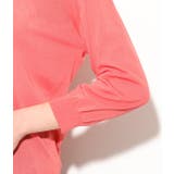 【UVカット】ひんやりVネック7分袖プルオーバー | VIS  | 詳細画像5 