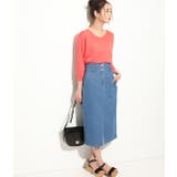 【UVカット】ひんやりVネック7分袖プルオーバー | VIS  | 詳細画像8 