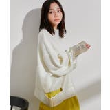 サイドカット箔ニットプルオーバー | VIS  | 詳細画像10 