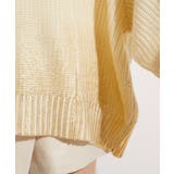 サイドカット箔ニットプルオーバー | VIS  | 詳細画像23 