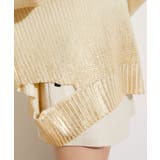 サイドカット箔ニットプルオーバー | VIS  | 詳細画像24 