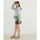 ショルダーラインシアーニットプルオーバー | VIS | 詳細画像11