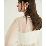 ショルダーラインシアーニットプルオーバー | VIS | 詳細画像16