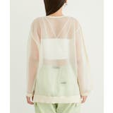 ショルダーラインシアーニットプルオーバー | VIS | 詳細画像21