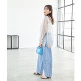 ショルダーラインシアーニットプルオーバー | VIS | 詳細画像6