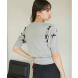 リボンハーフスリーブサマーニット | VIS | 詳細画像13