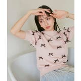 リボンハーフスリーブサマーニット | VIS | 詳細画像2