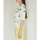 リボンハーフスリーブサマーニット | VIS | 詳細画像25