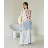 リボンハーフスリーブサマーニット | VIS | 詳細画像6