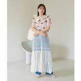 リボンハーフスリーブサマーニット | VIS | 詳細画像7