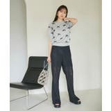 リボンハーフスリーブサマーニット | VIS | 詳細画像9