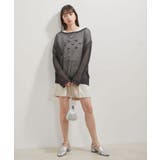 メッシュサマーニットトップス | VIS  | 詳細画像11 