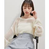 メッシュサマーニットトップス | VIS  | 詳細画像13 