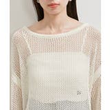 メッシュサマーニットトップス | VIS  | 詳細画像21 