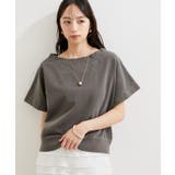 【洗える】ピグメント加工ワンショルプルオーバー | VIS | 詳細画像18