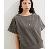 【洗える】ピグメント加工ワンショルプルオーバー | VIS | 詳細画像19