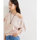 【洗える】ピグメント加工ワンショルプルオーバー | VIS | 詳細画像5