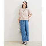 【洗える】ピグメント加工ワンショルプルオーバー | VIS | 詳細画像7