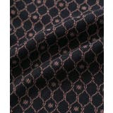 【セットアップ対応】モノグラム柄が映えるVネックジャカードベスト | VIS  | 詳細画像20 