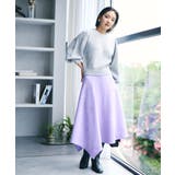 【洗える】ケーブルボリューム袖ニットプルオーバー【sustainable】 | VIS | 詳細画像29