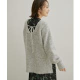 バックリボンルーズニット | VIS  | 詳細画像6