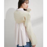 レイヤードニットプルオーバー | VIS | 詳細画像11