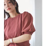 【夏トップス総選挙/お気に入り登録No.1】袖シアードッキングニット | VIS | 詳細画像11