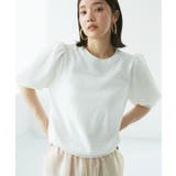 【夏トップス総選挙/お気に入り登録No.1】袖シアードッキングニット | VIS | 詳細画像8