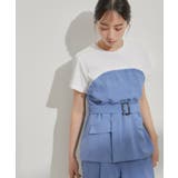 【接触冷感・洗える】美easyコルセットドッキングプルオーバー | VIS  | 詳細画像2 