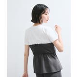 【新色追加】【美easy】ねじりリボンTシャツドッキングプルオーバー【接触冷感 … | VIS | 詳細画像12