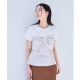 【新色追加】【美easy】ねじりリボンTシャツドッキングプルオーバー【接触冷感 … | VIS | 詳細画像23