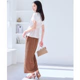 【新色追加】【美easy】ねじりリボンTシャツドッキングプルオーバー【接触冷感 … | VIS | 詳細画像24