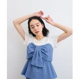 【新色追加】【美easy】ねじりリボンTシャツドッキングプルオーバー【接触冷感 … | VIS | 詳細画像30