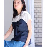 【新色追加】【美easy】ねじりリボンTシャツドッキングプルオーバー【接触冷感 … | VIS | 詳細画像4