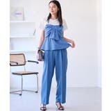 【新色追加】【美easy】ねじりリボンTシャツドッキングプルオーバー【接触冷感 … | VIS | 詳細画像50