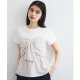 【新色追加】【美easy】ねじりリボンTシャツドッキングプルオーバー【接触冷感 … | VIS | 詳細画像58