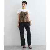 【新色追加】【美easy】ねじりリボンTシャツドッキングプルオーバー【接触冷感 … | VIS | 詳細画像9