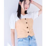釦ビスチェTシャツドッキングプルオーバー | VIS | 詳細画像12