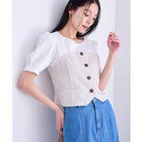 釦ビスチェTシャツドッキングプルオーバー | VIS | 詳細画像8