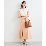 スキッパーフレンチスリーブアイレットニット | VIS | 詳細画像24