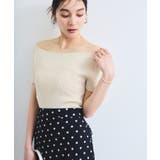 ワイドスクエアネックニット | VIS | 詳細画像12