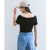 ワイドスクエアネックニット | VIS | 詳細画像15