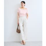 ワイドスクエアネックニット | VIS | 詳細画像2