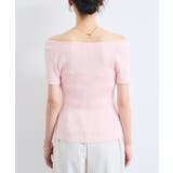 ワイドスクエアネックニット | VIS | 詳細画像20