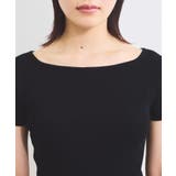 ワイドスクエアネックニット | VIS | 詳細画像24