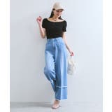 ワイドスクエアネックニット | VIS | 詳細画像4