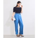 【アンチピリング/UVケア/洗える】オフショルハーフスリーブニット | VIS  | 詳細画像44 