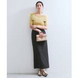 【アンチピリング/UVケア/洗える】オフショルハーフスリーブニット | VIS  | 詳細画像5 