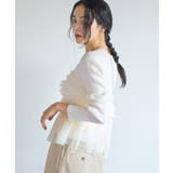 チュールフリルドッキングニット/イージーケア | VIS  | 詳細画像10 